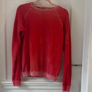 Freecity Vibrant Red Ombre Sweatshirt